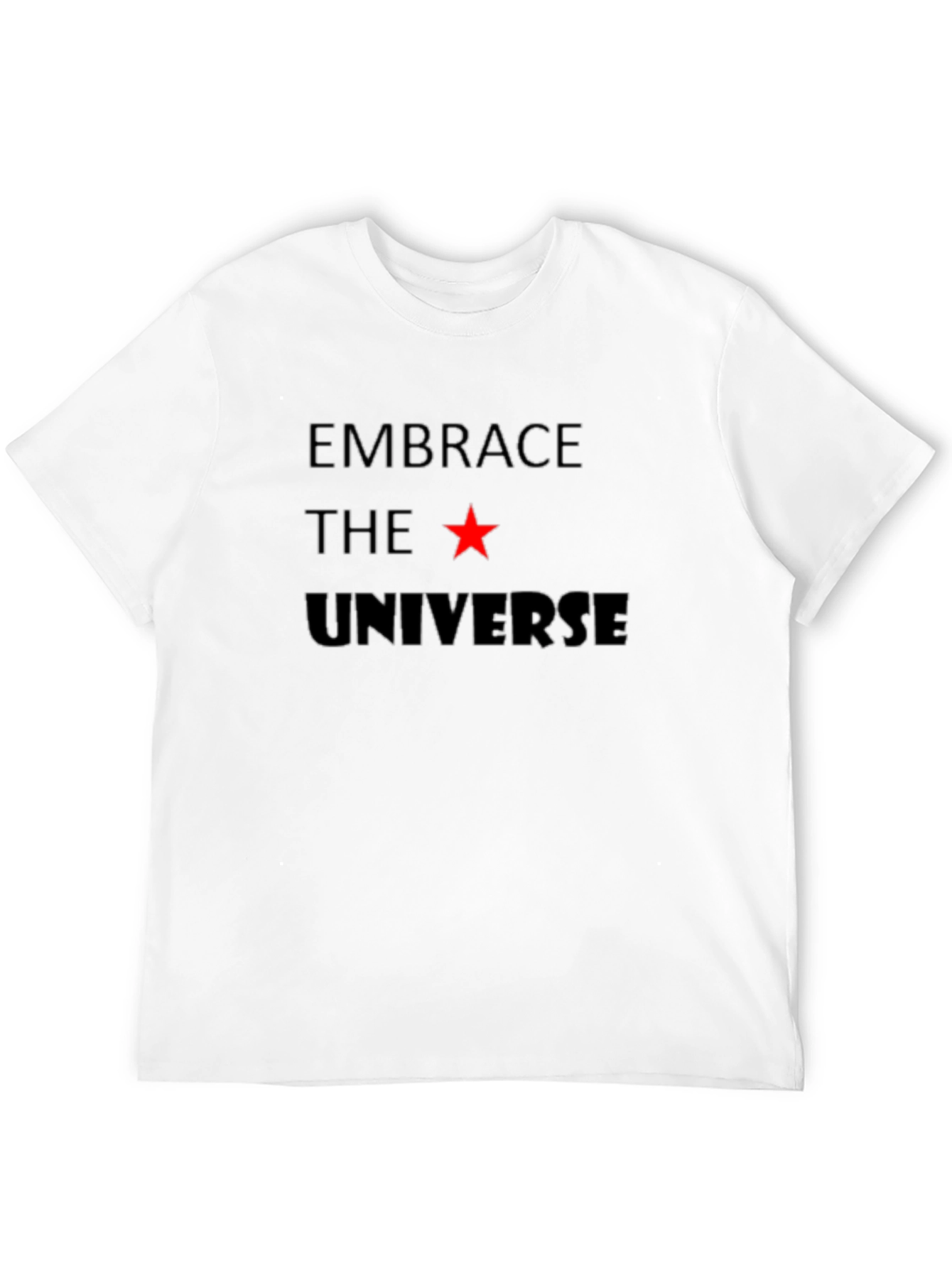Embrace the Universe Black Graphic Tee