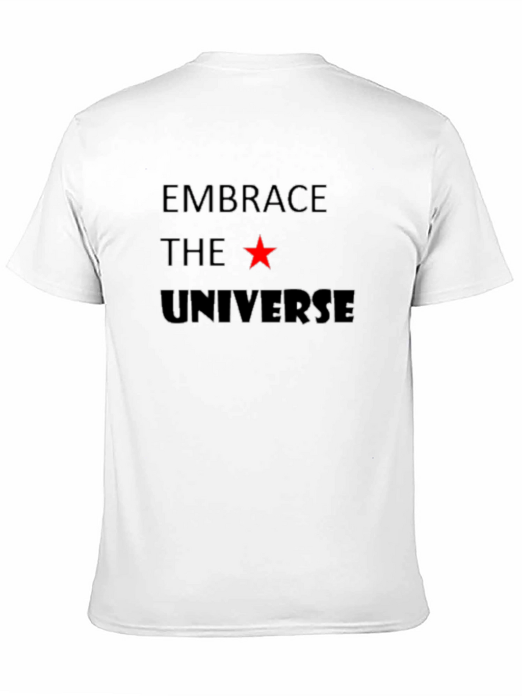 Embrace the Universe Black Graphic Tee