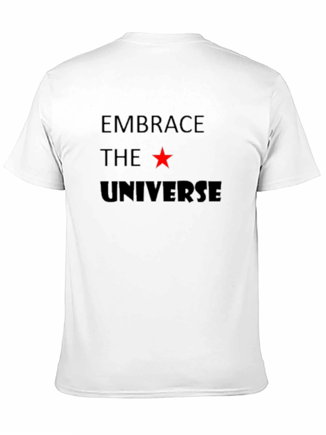 Embrace the Universe Black Graphic Tee