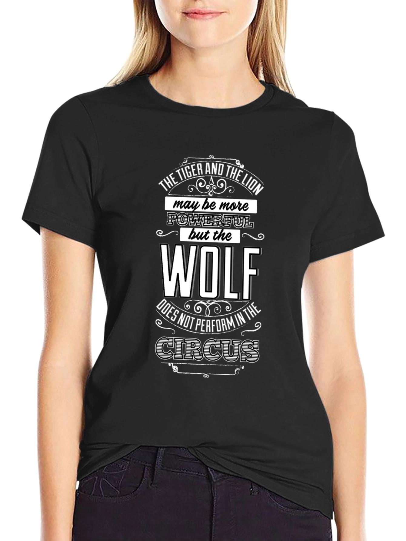 Wolf Circus T-Shirt - Powerful and Unique Design