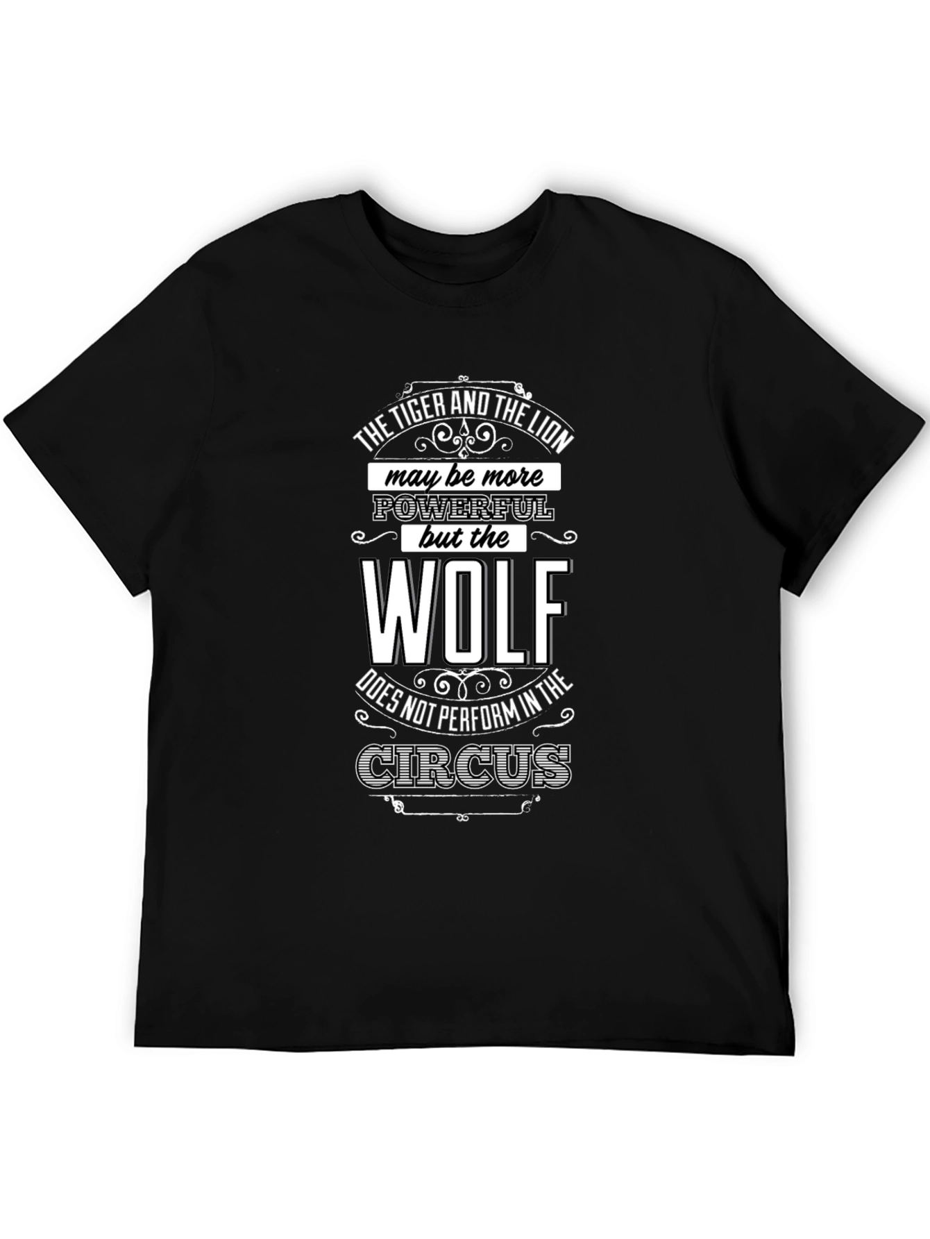 Wolf Circus T-Shirt - Powerful and Unique Design