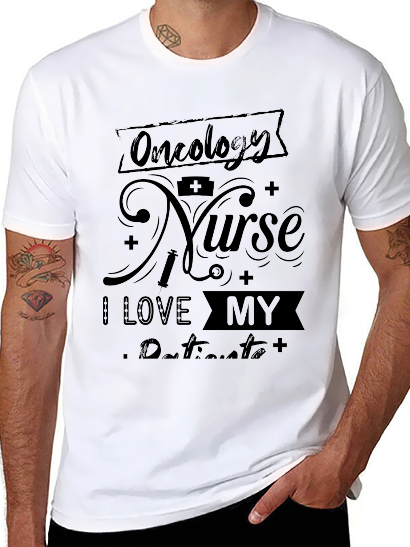 Oncology Nurse I Love My Patients T-Shirt