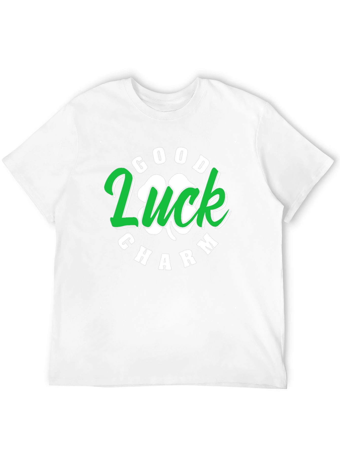 Good Luck Charm St. Patricks Day Black T-Shirt