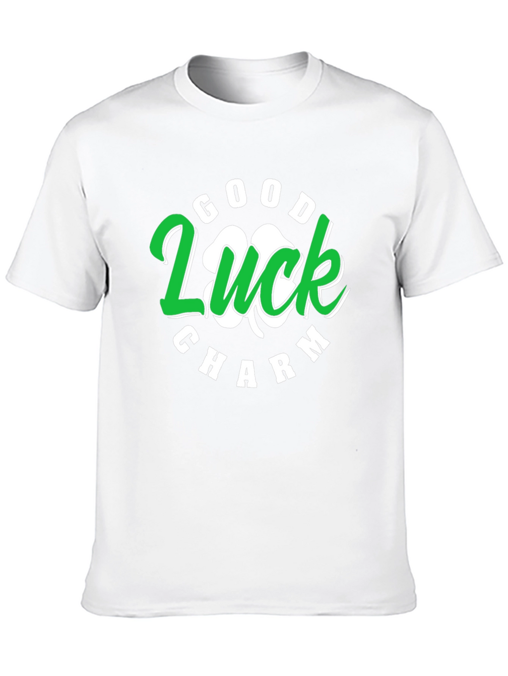Good Luck Charm St. Patricks Day Black T-Shirt