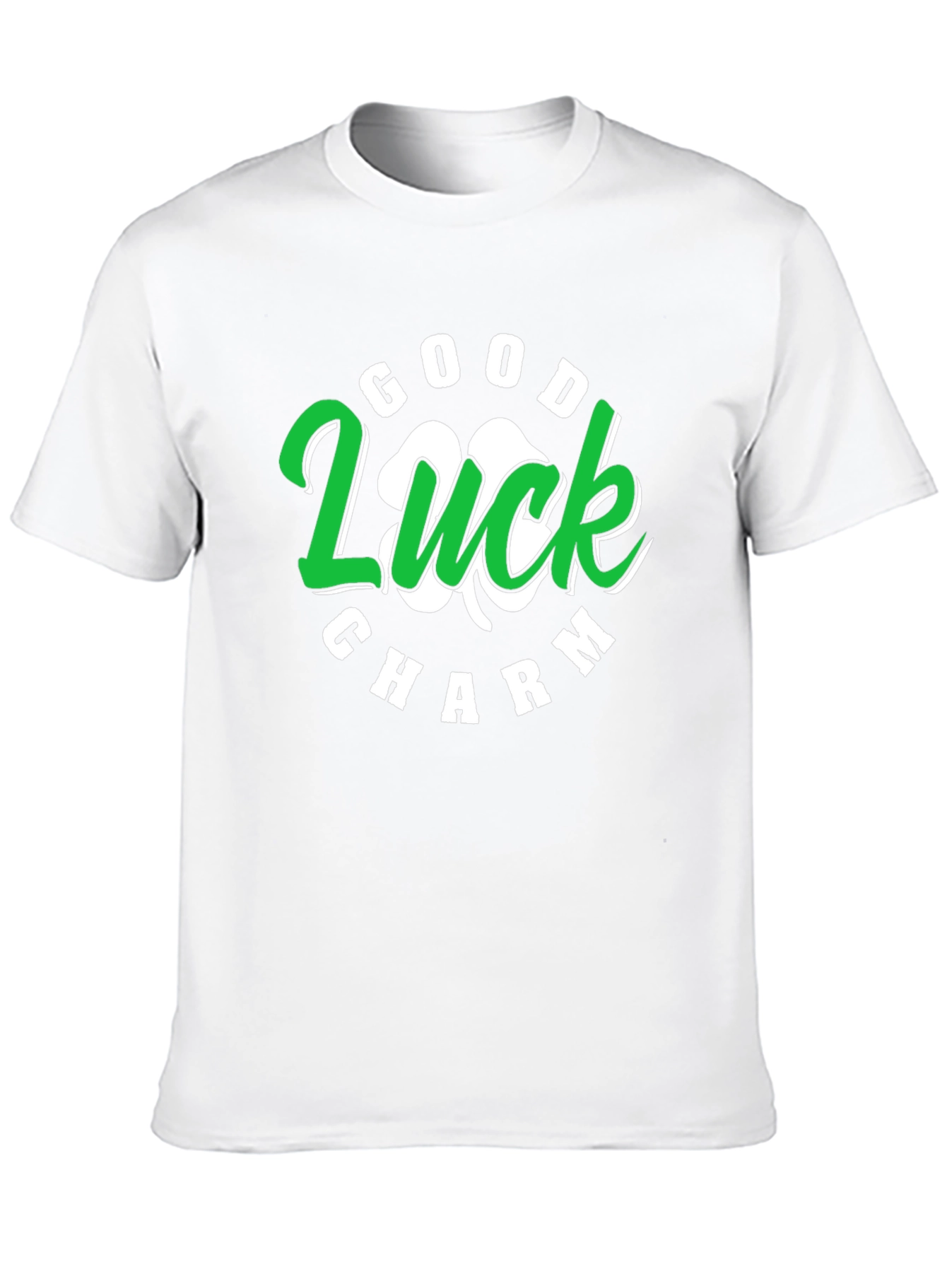 Good Luck Charm St. Patricks Day Black T-Shirt