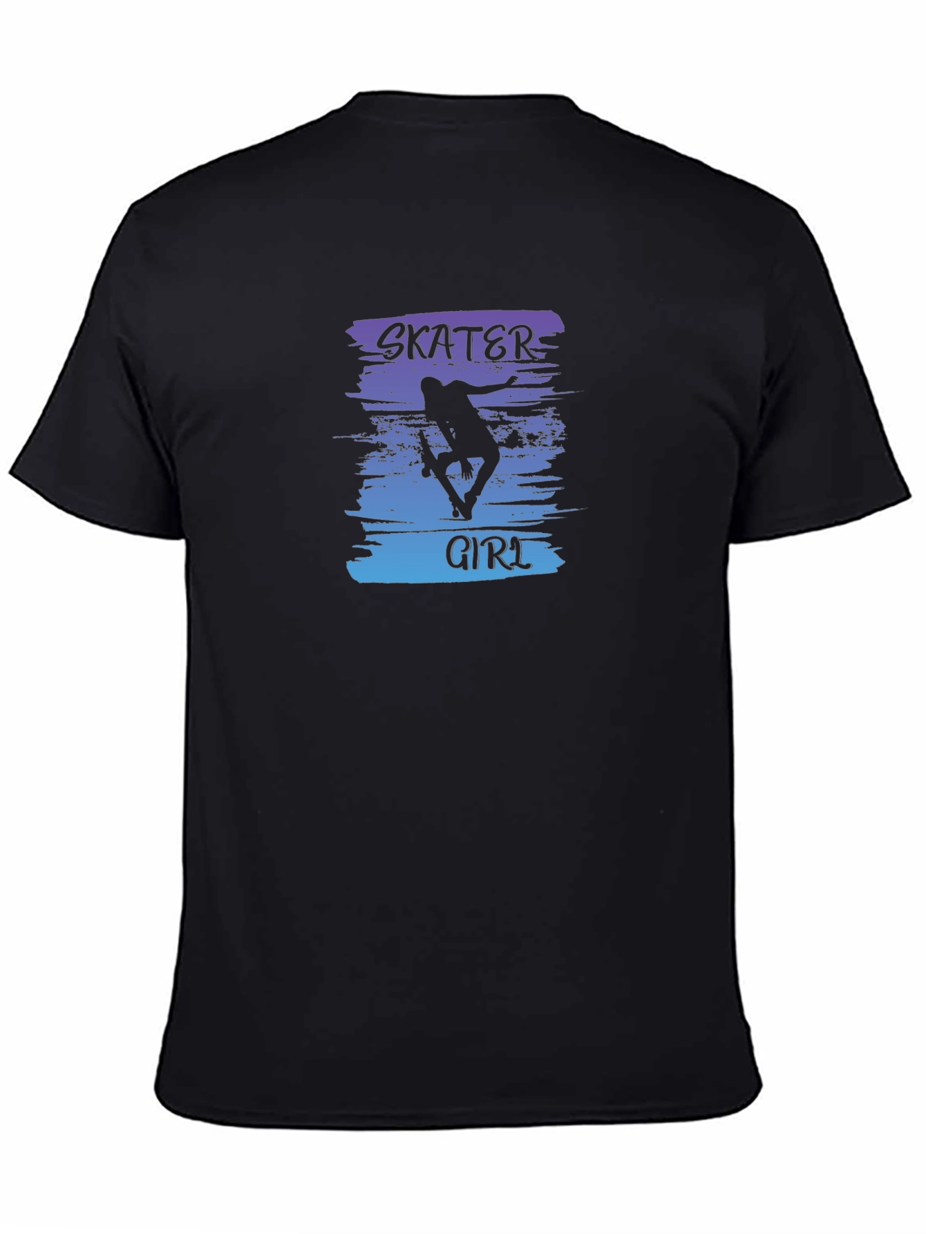 Skater Girl Graphic Tee - Cool Streetwear Style
