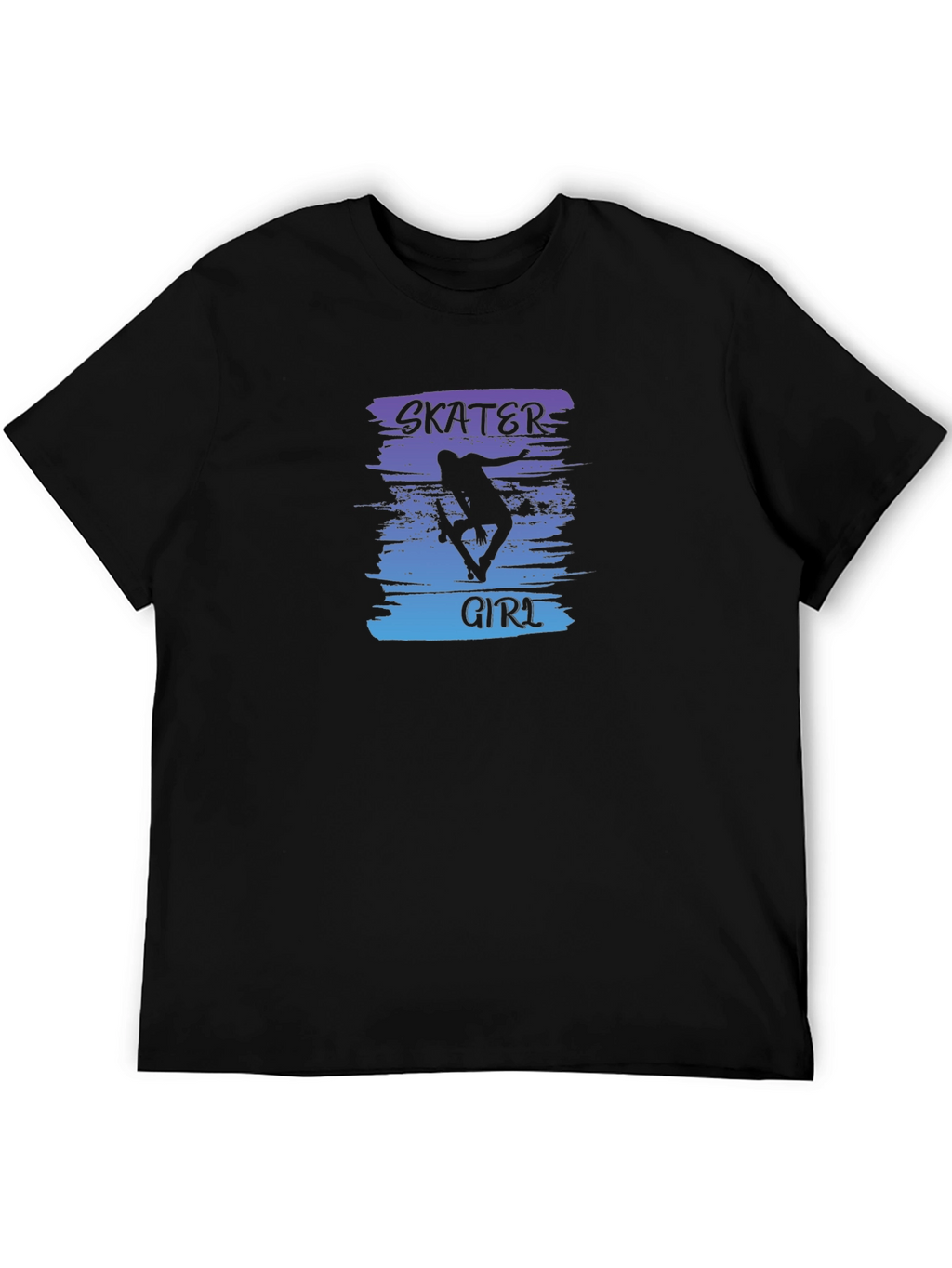Skater Girl Graphic Tee - Cool Streetwear Style