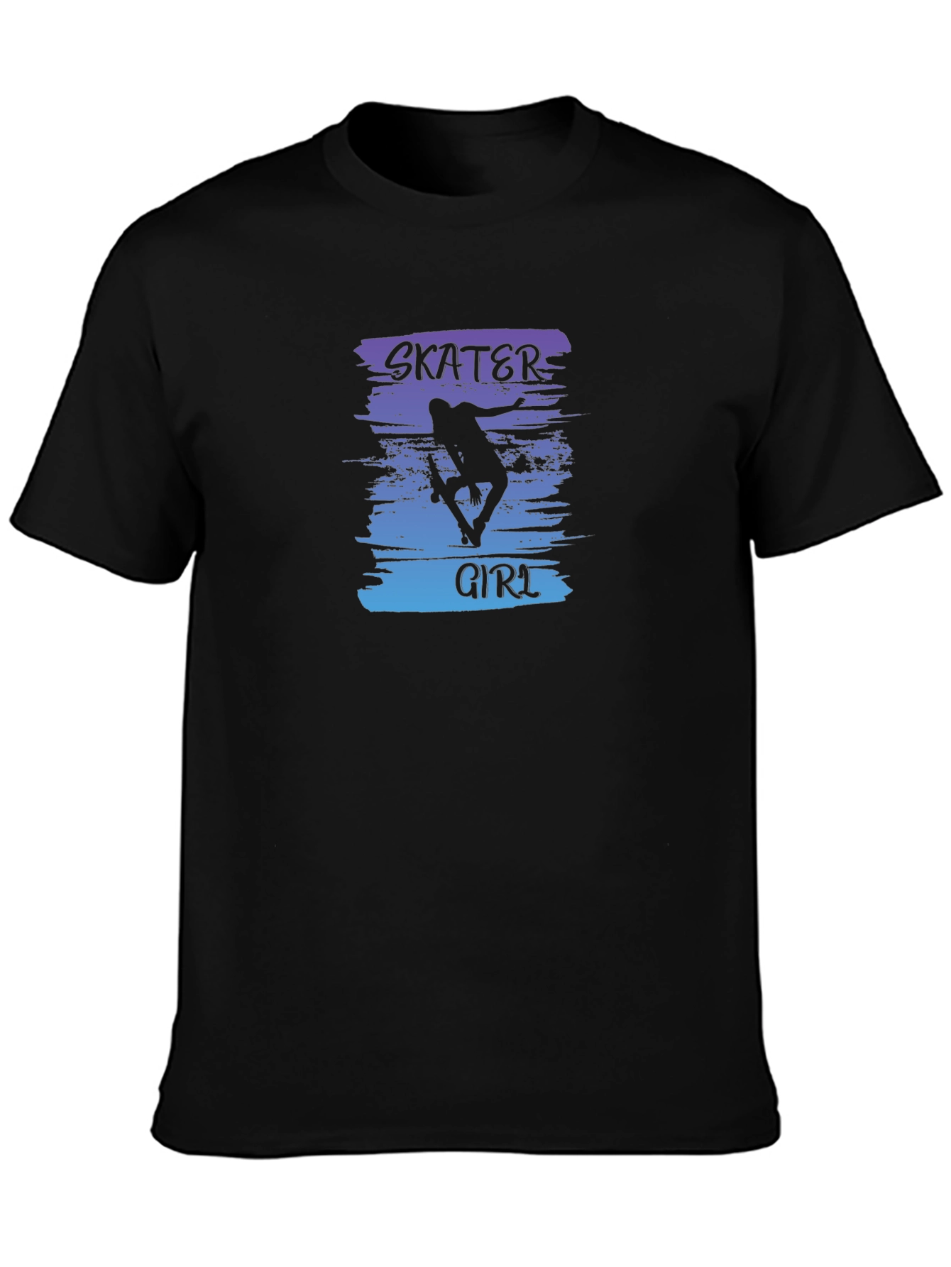 Skater Girl Graphic Tee - Cool Streetwear Style
