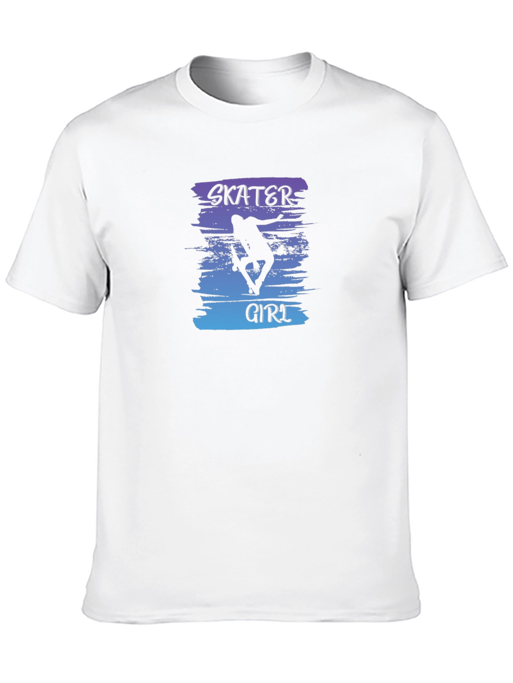 Skater Girl Graphic Tee - Cool Streetwear Style