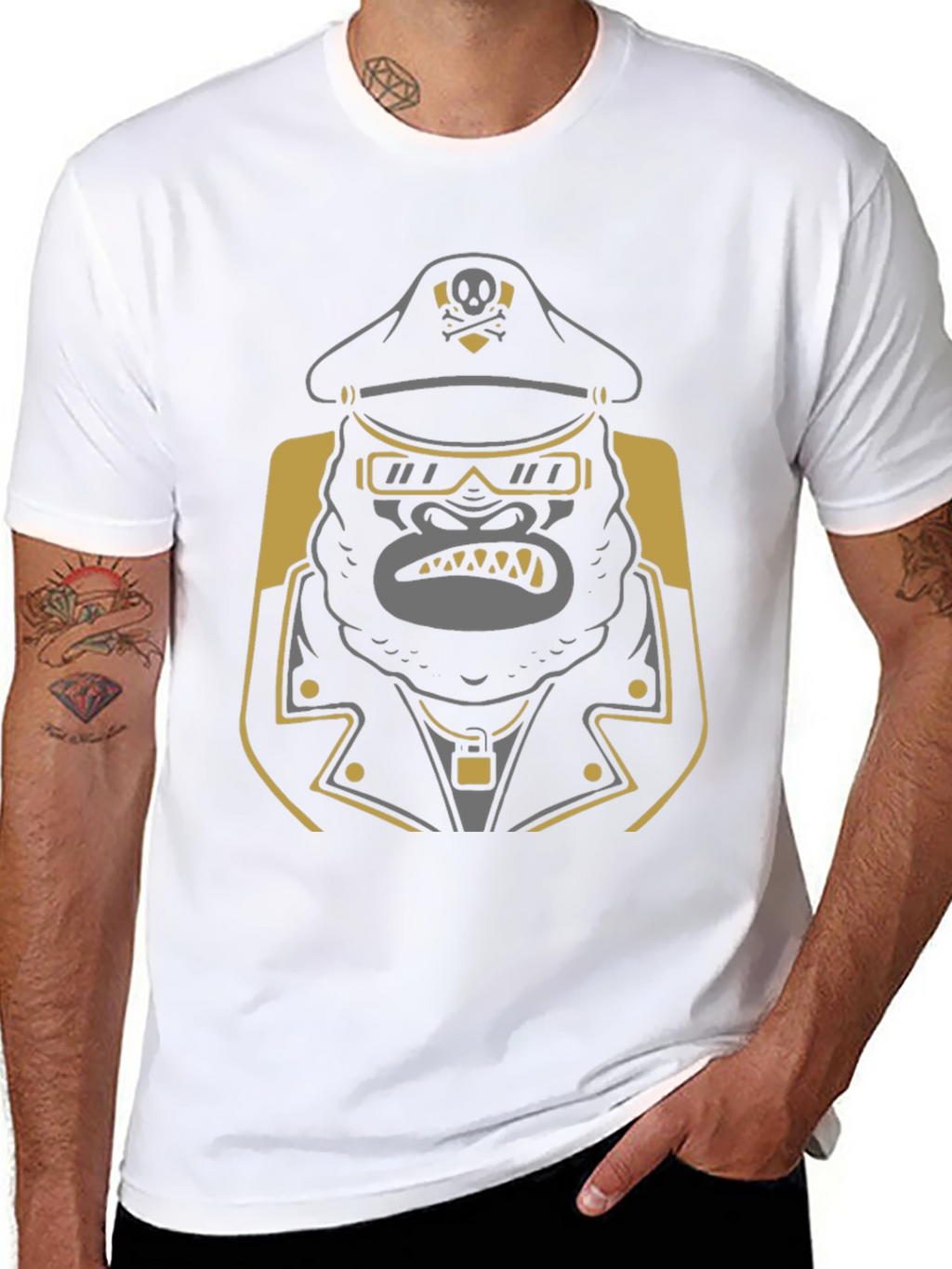 Gorilla Biker T-Shirt