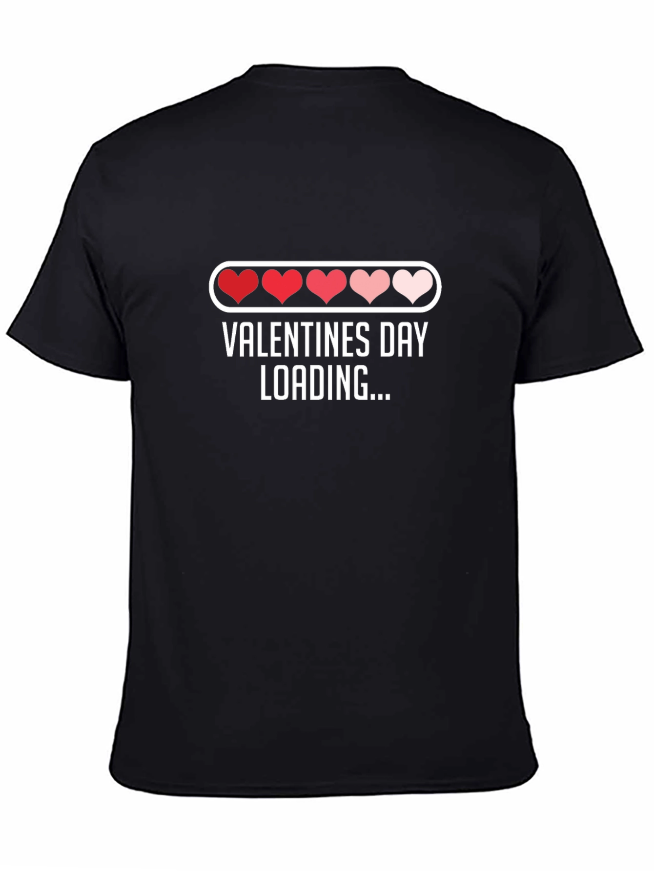 Valentines Day Loading Heart Graphic T-Shirt