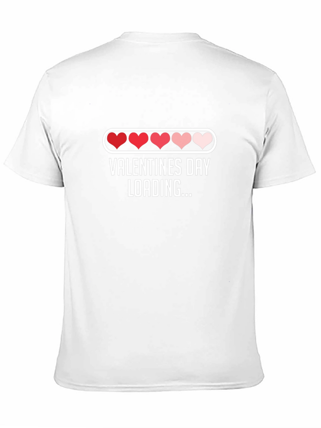 Valentines Day Loading Heart Graphic T-Shirt