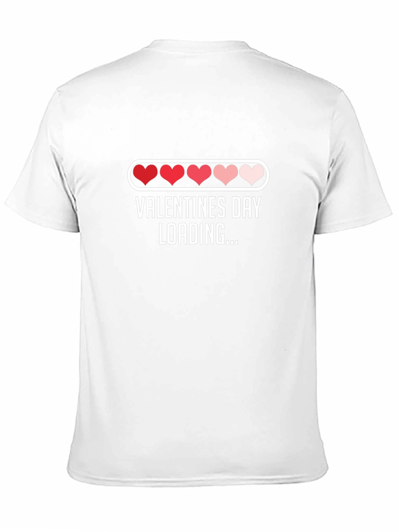Valentines Day Loading Heart Graphic T-Shirt
