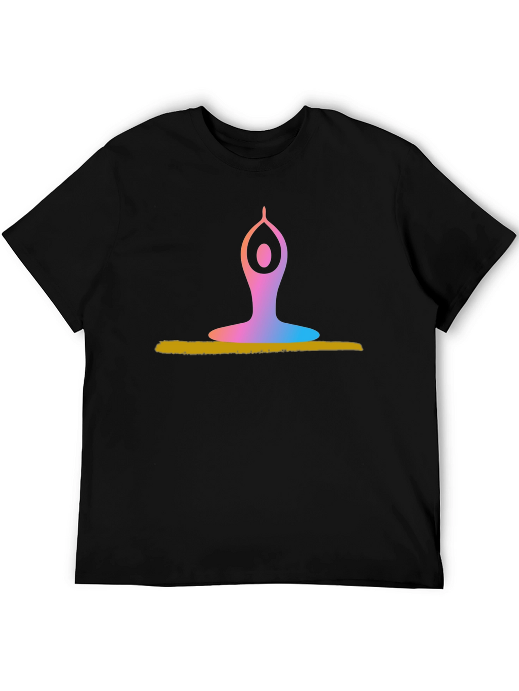 Yoga Pose Graphic T-Shirt - Meditation & Relaxation