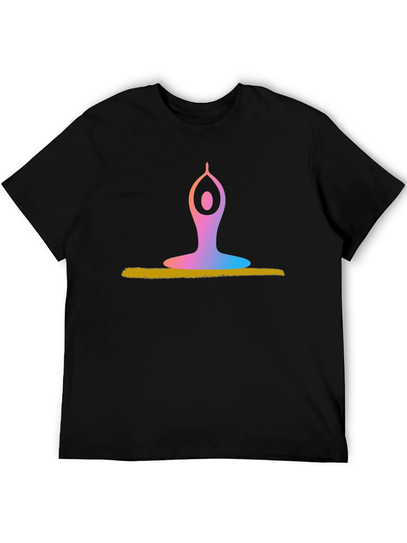 Yoga Pose Graphic T-Shirt - Meditation & Relaxation