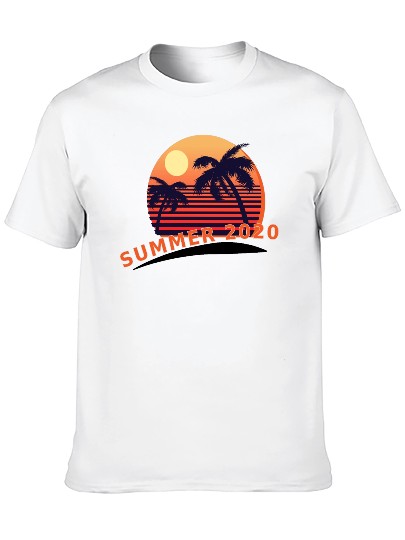 Summer 2020 Palm Sunset Graphic Tee