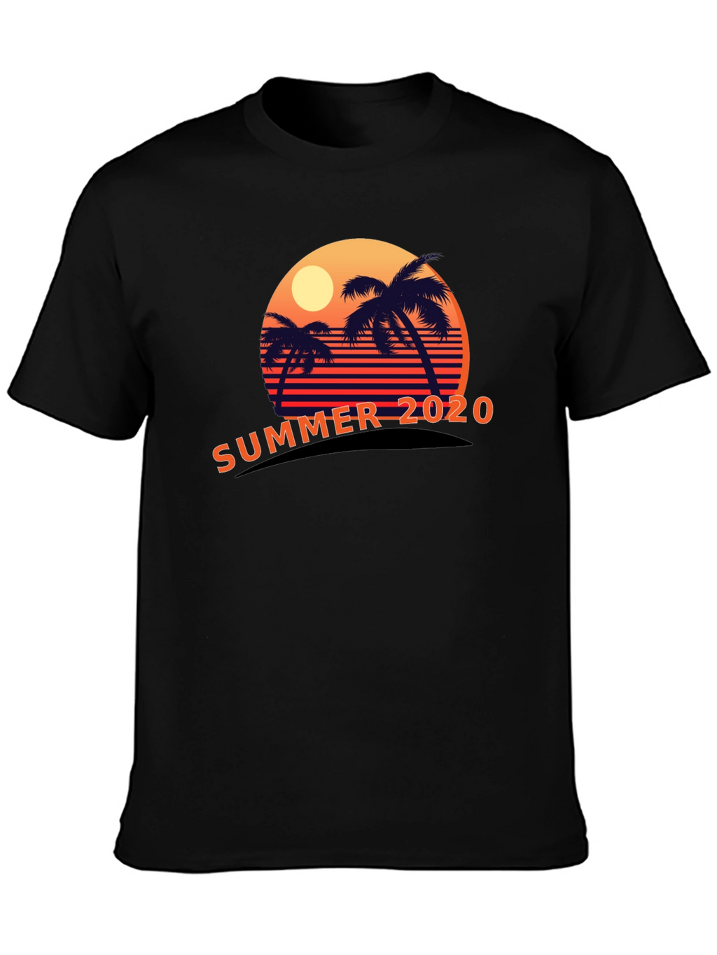 Summer 2020 Palm Sunset Graphic Tee
