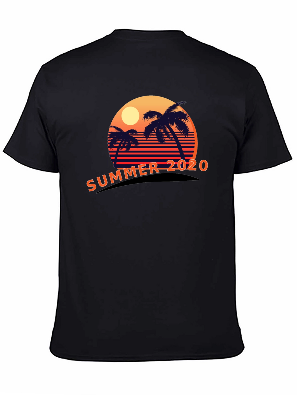 Summer 2020 Palm Sunset Graphic Tee