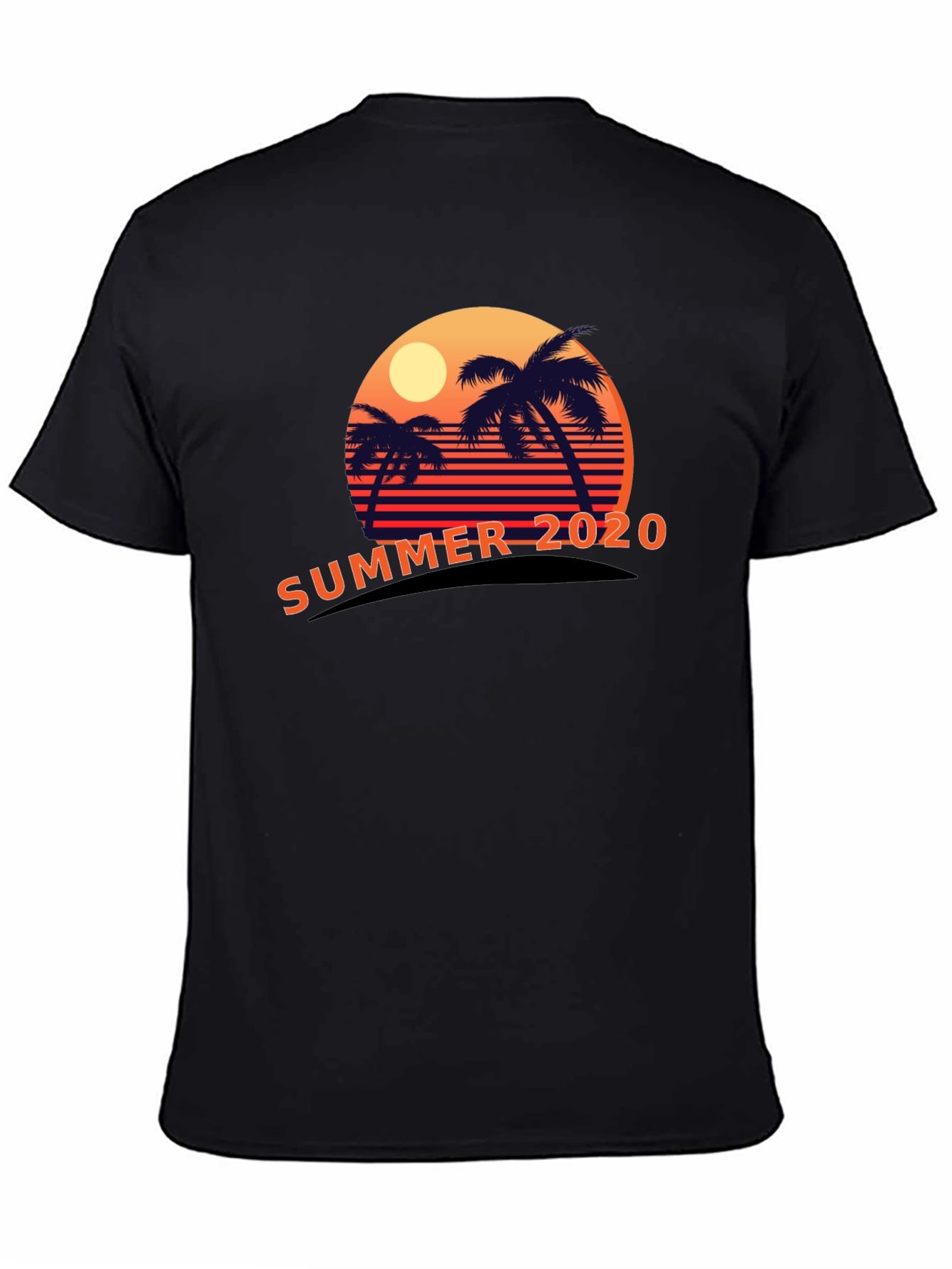 Summer 2020 Palm Sunset Graphic Tee