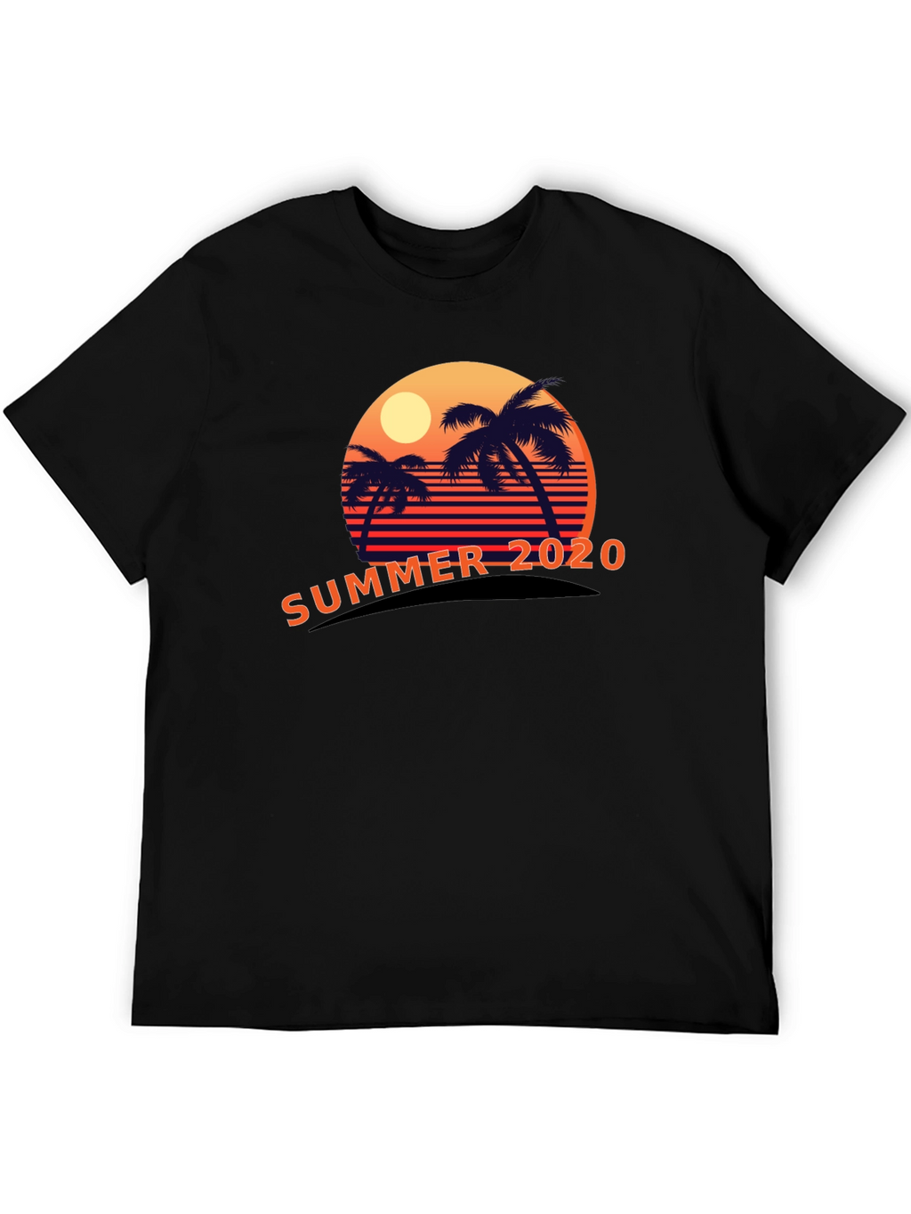 Summer 2020 Palm Sunset Graphic Tee
