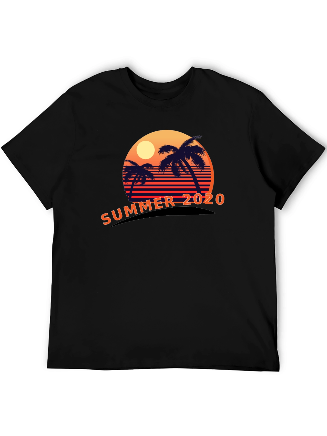 Summer 2020 Palm Sunset Graphic Tee