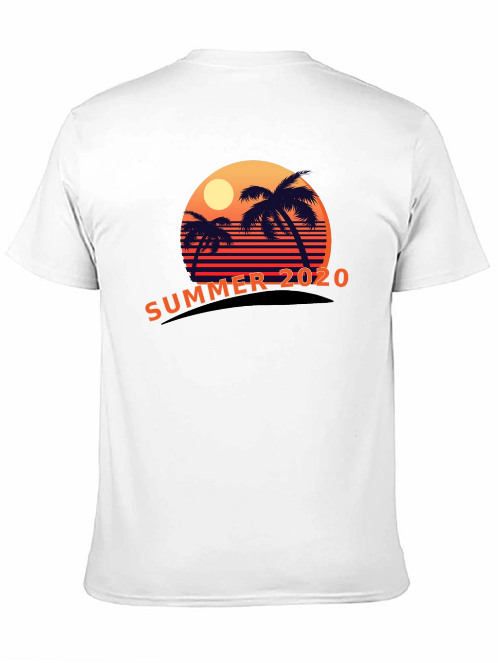 Summer 2020 Palm Sunset Graphic Tee