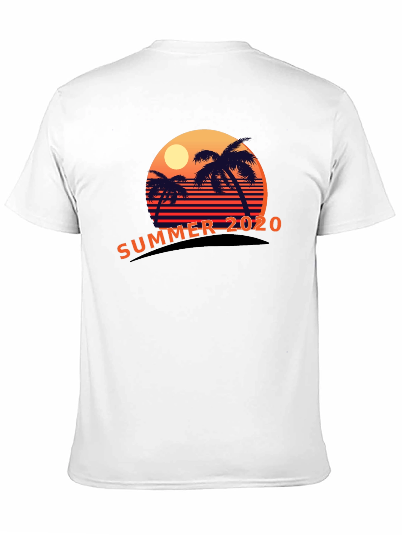 Summer 2020 Palm Sunset Graphic Tee