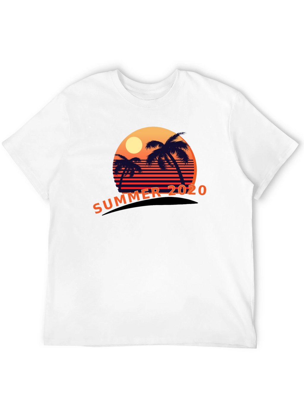 Summer 2020 Palm Sunset Graphic Tee