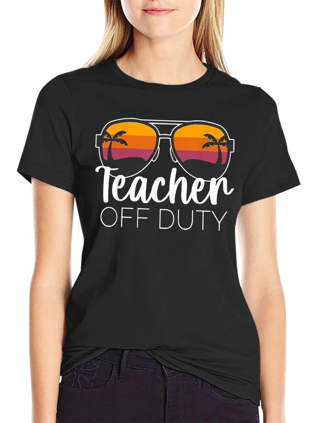 Teacher Off Duty Graphic T-Shirt
