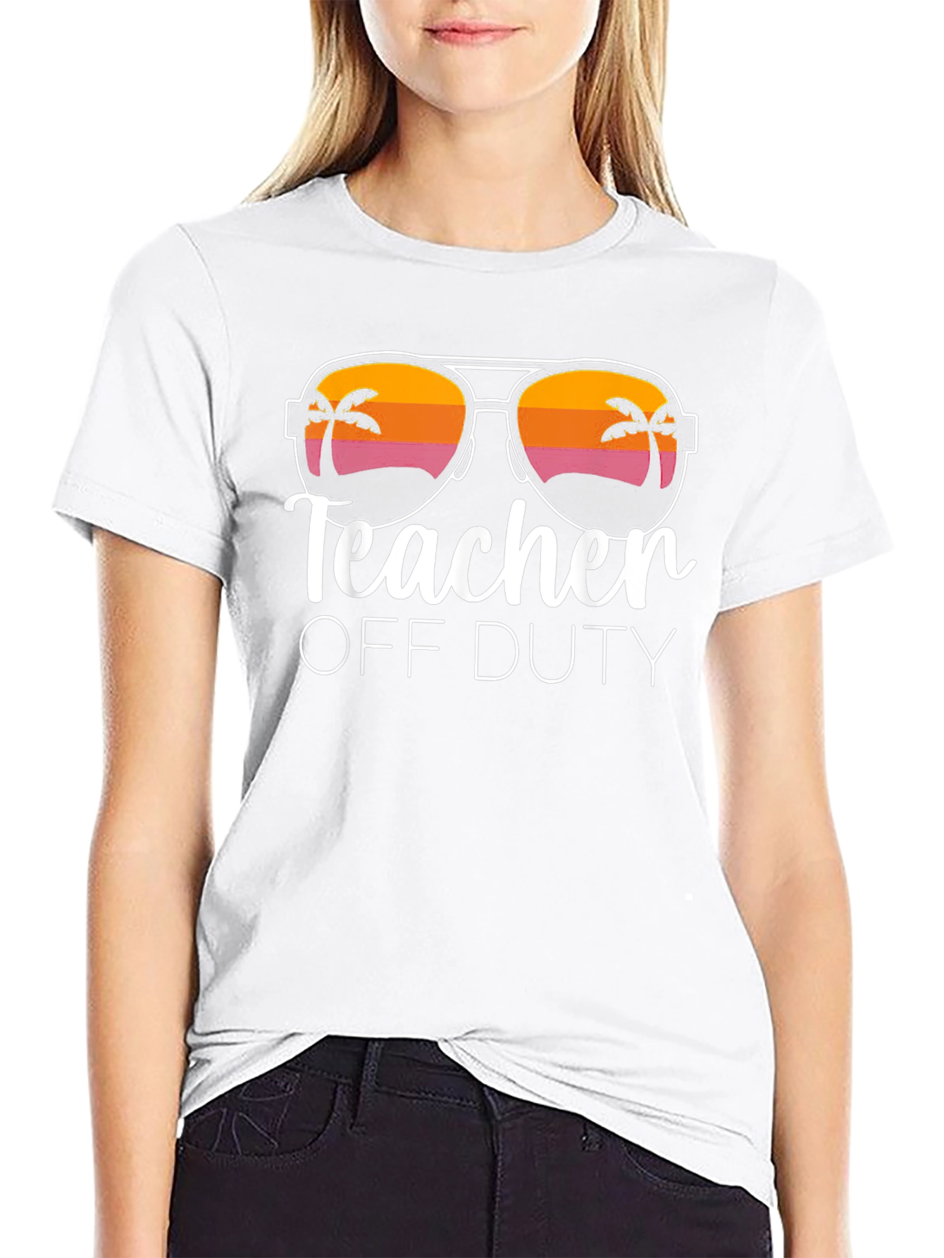 Teacher Off Duty Graphic T-Shirt