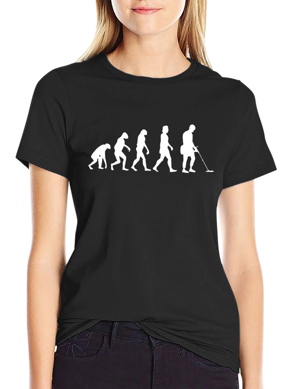 Evolution Metal Detecting Black T-Shirt