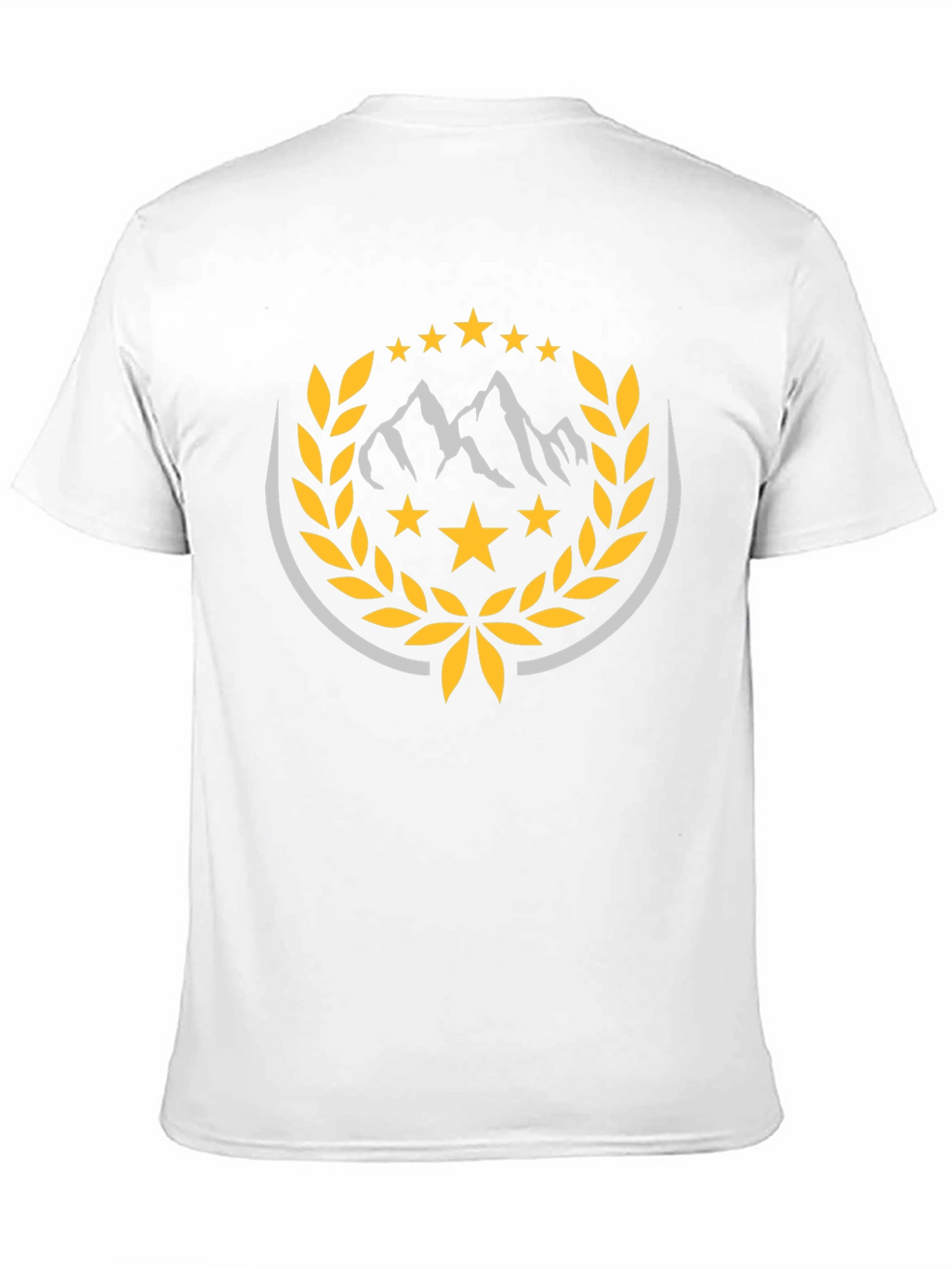 Mountain Star Crest Black T-Shirt