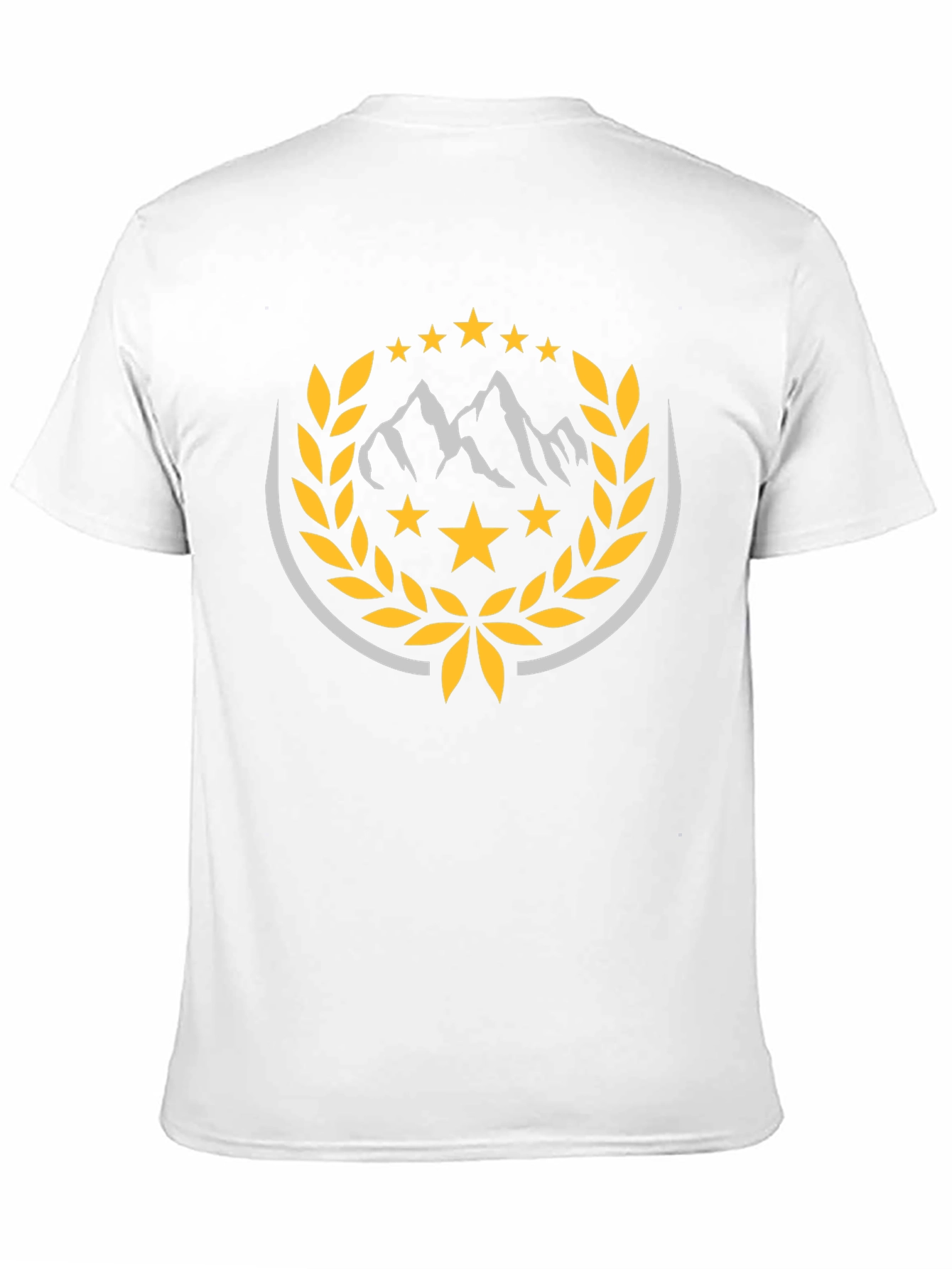 Mountain Star Crest Black T-Shirt