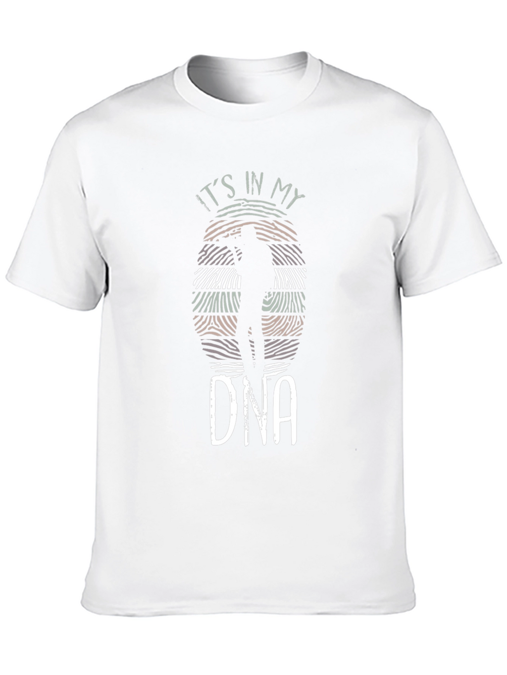 Its in My DNA T-Shirt Black Crew Neck Tee