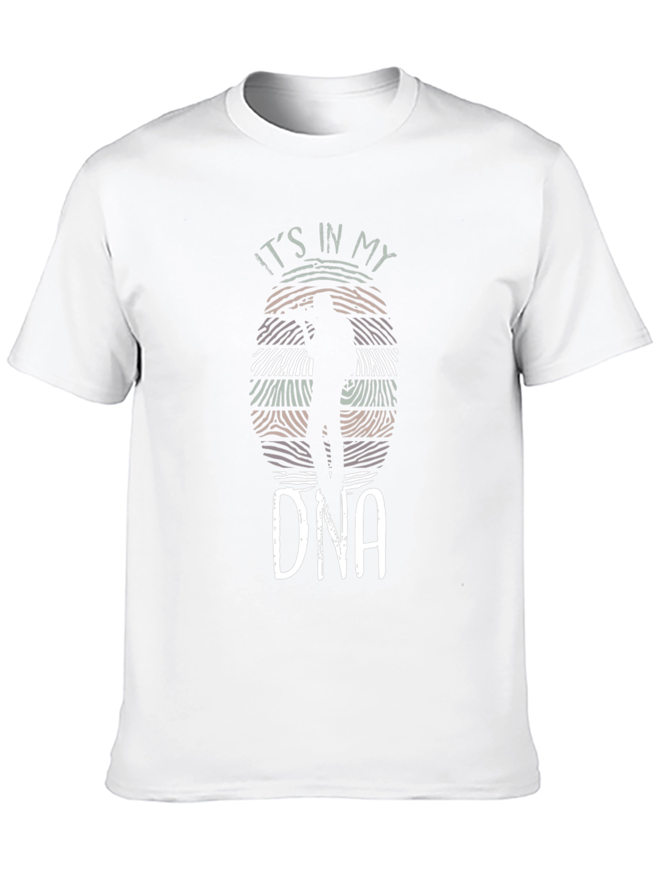 Its in My DNA T-Shirt Black Crew Neck Tee