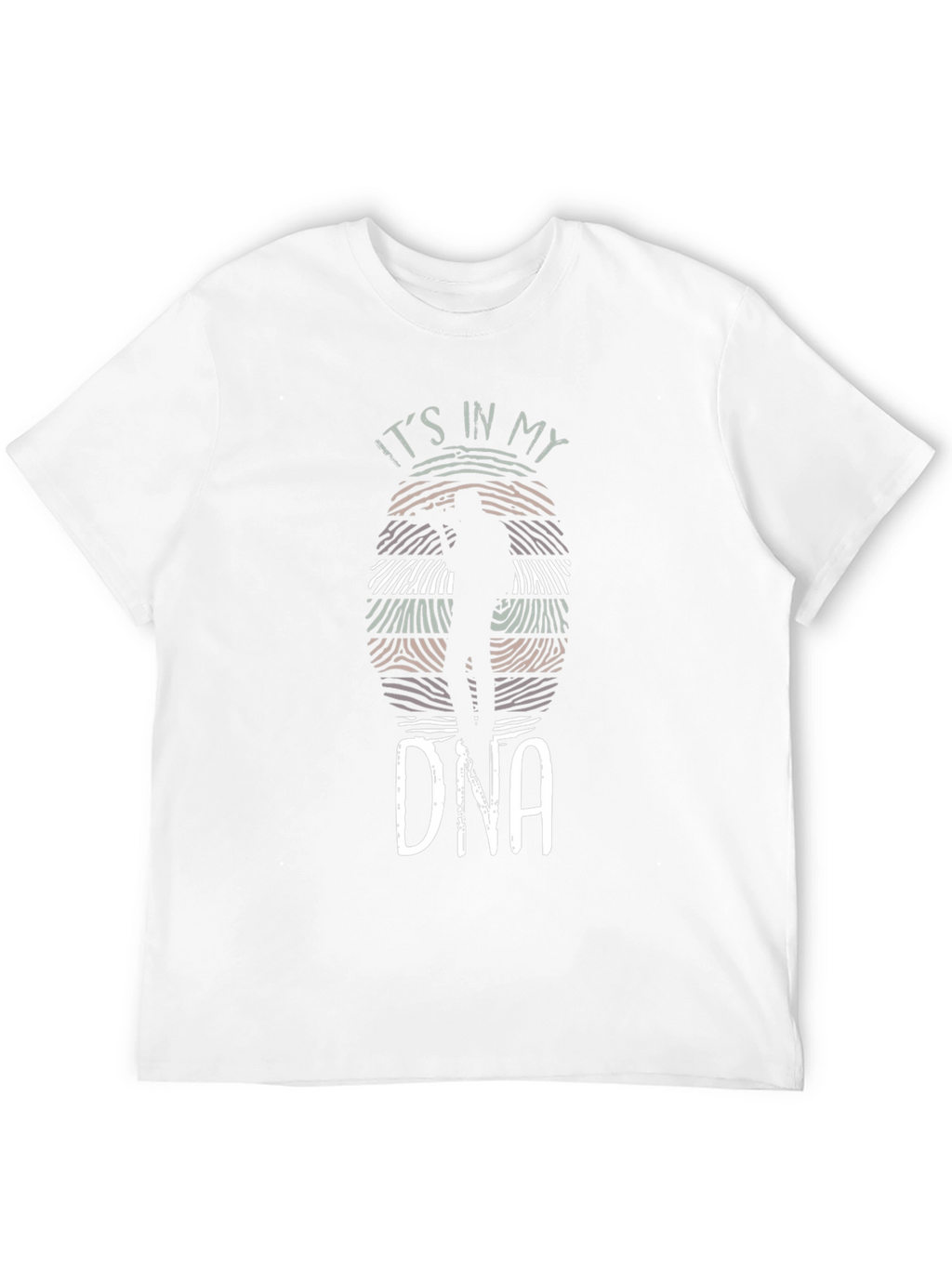 Its in My DNA T-Shirt Black Crew Neck Tee