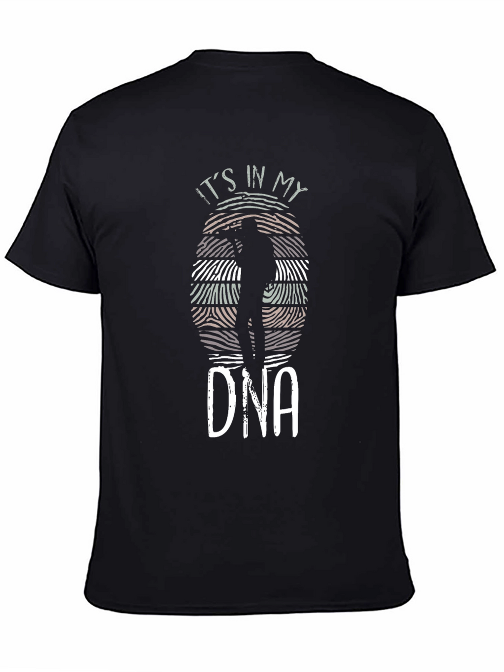 Its in My DNA T-Shirt Black Crew Neck Tee