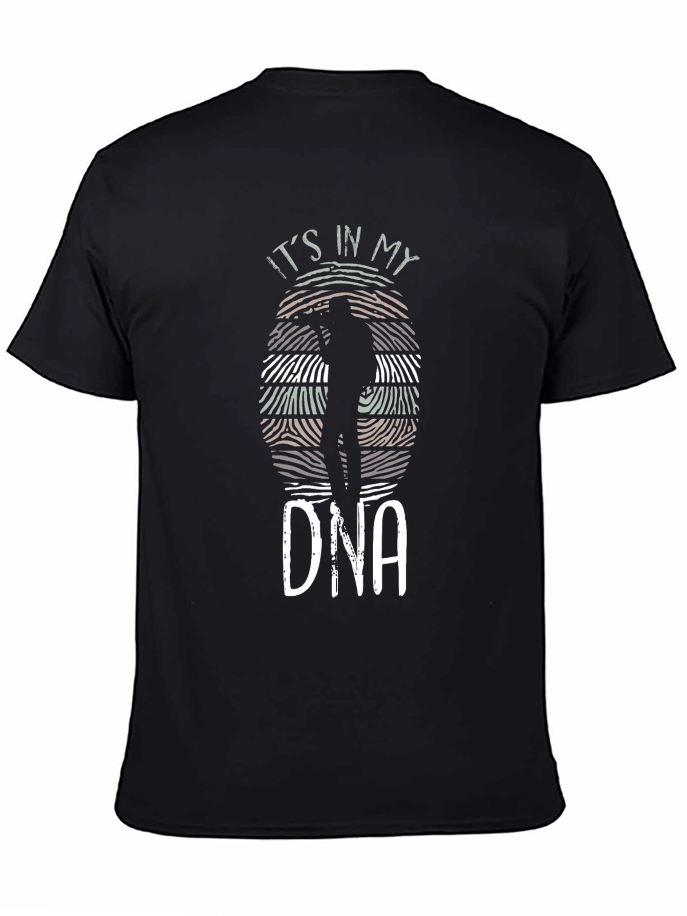 Its in My DNA T-Shirt Black Crew Neck Tee