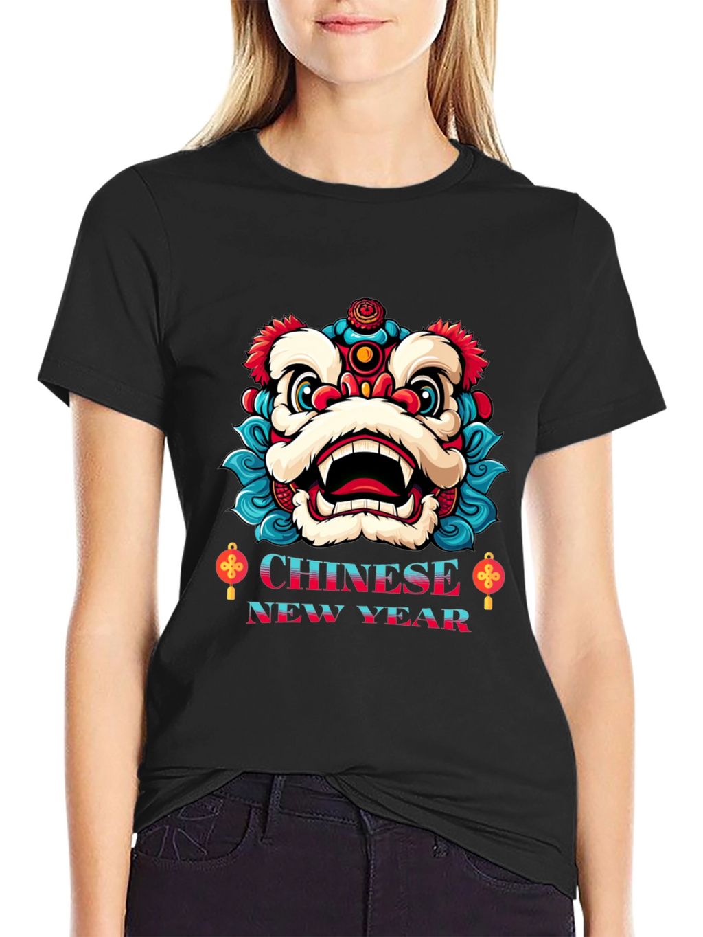 Chinese New Year Lion Dance T-Shirt