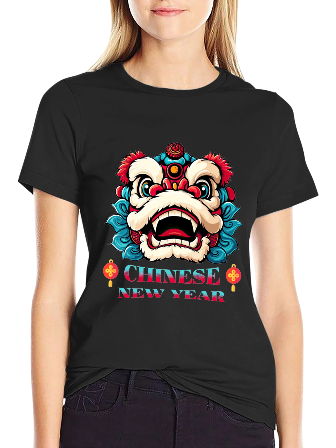 Chinese New Year Lion Dance T-Shirt