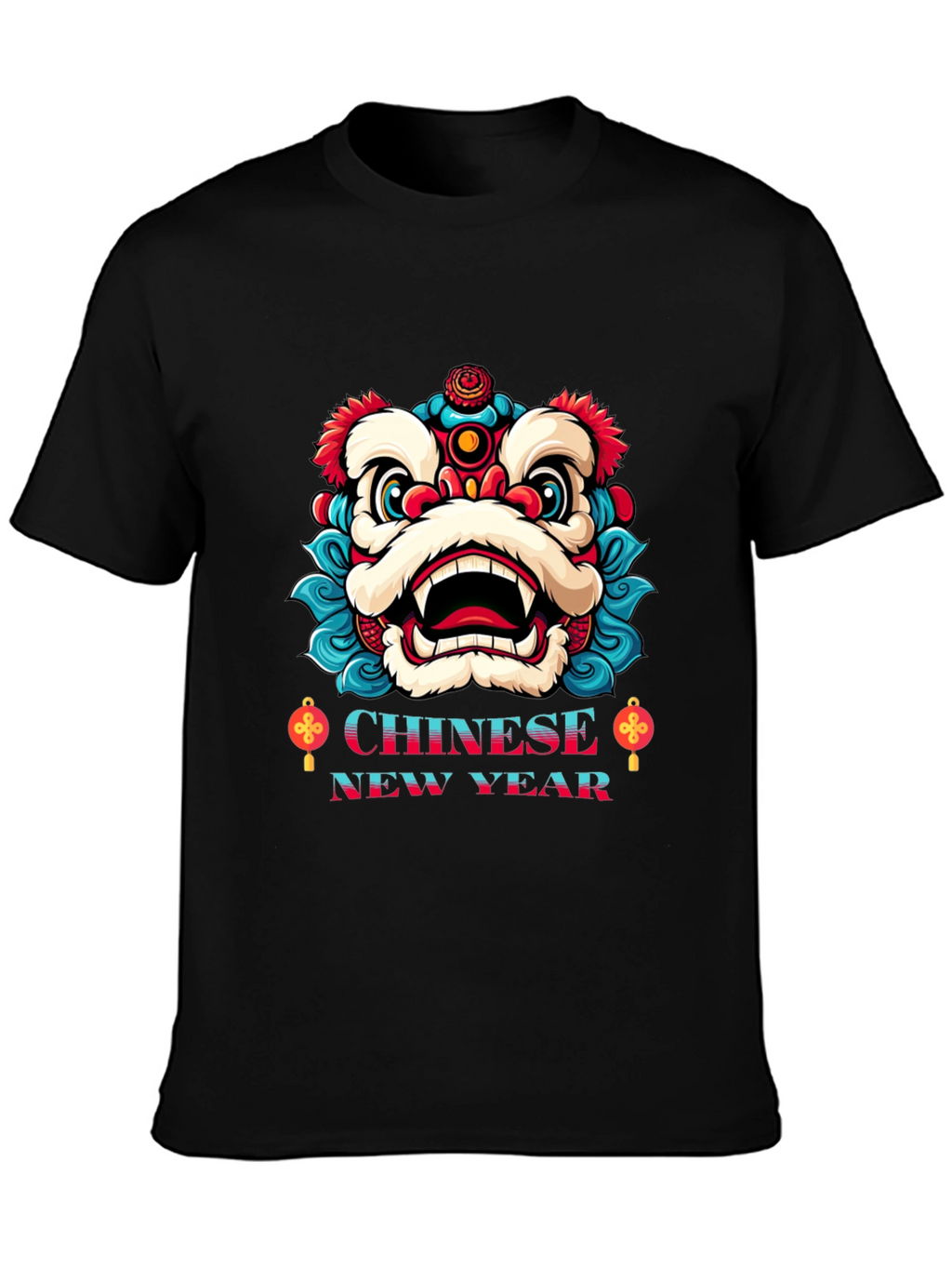 Chinese New Year Lion Dance T-Shirt