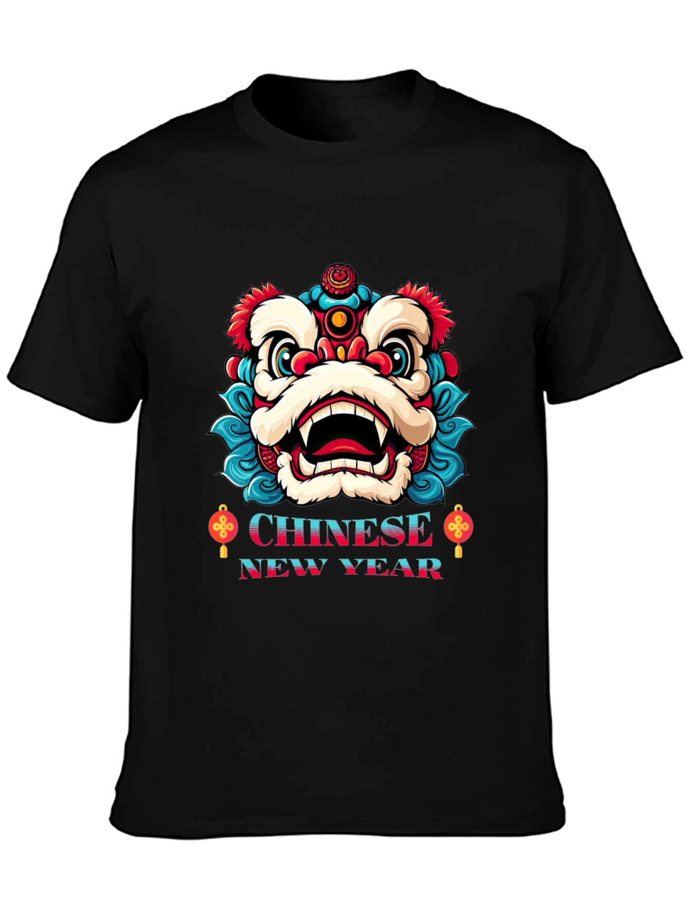 Chinese New Year Lion Dance T-Shirt