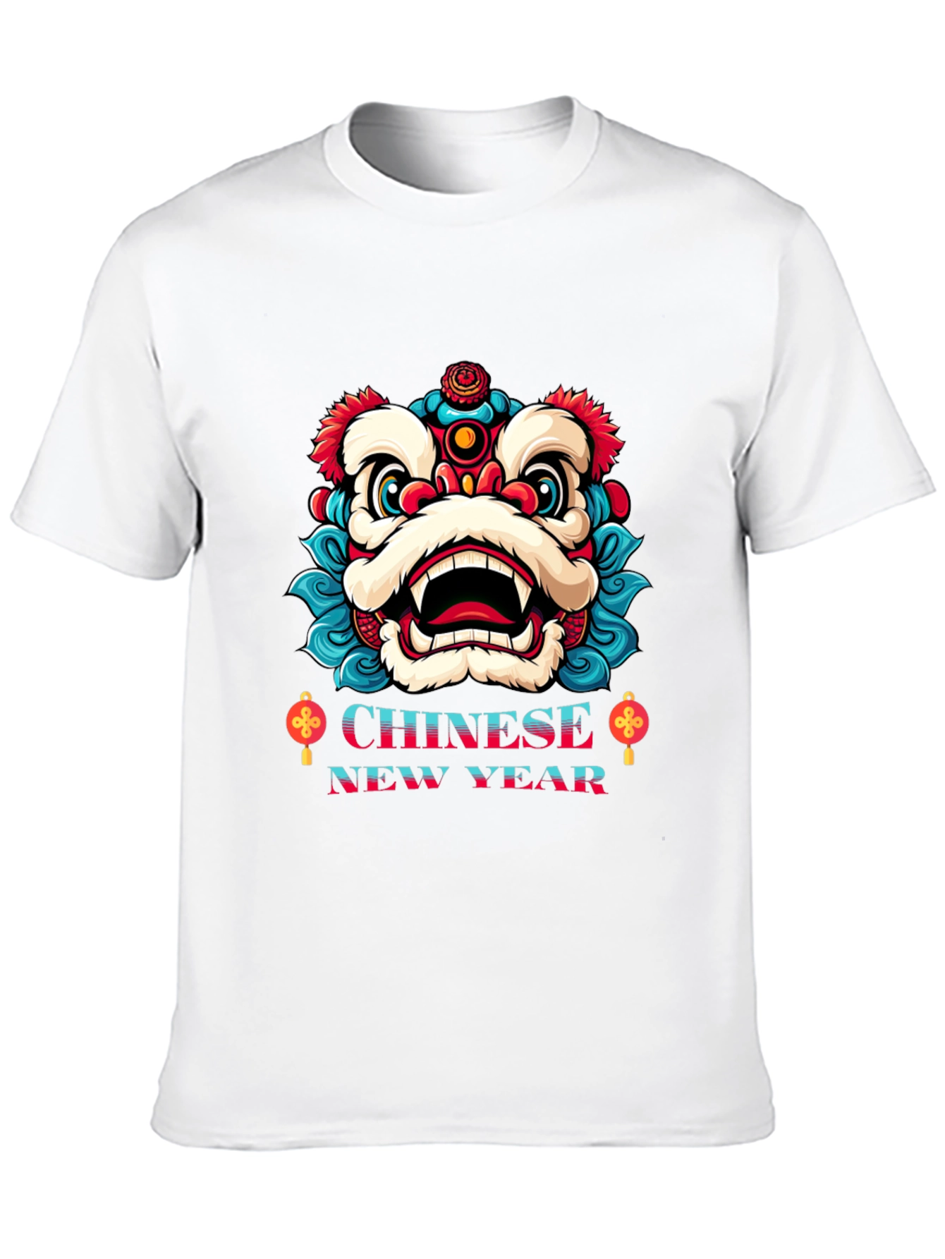 Chinese New Year Lion Dance T-Shirt