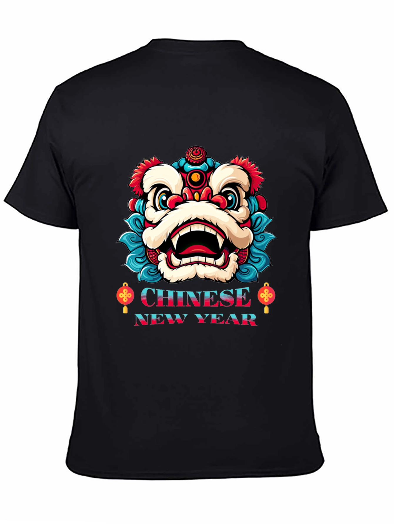 Chinese New Year Lion Dance T-Shirt