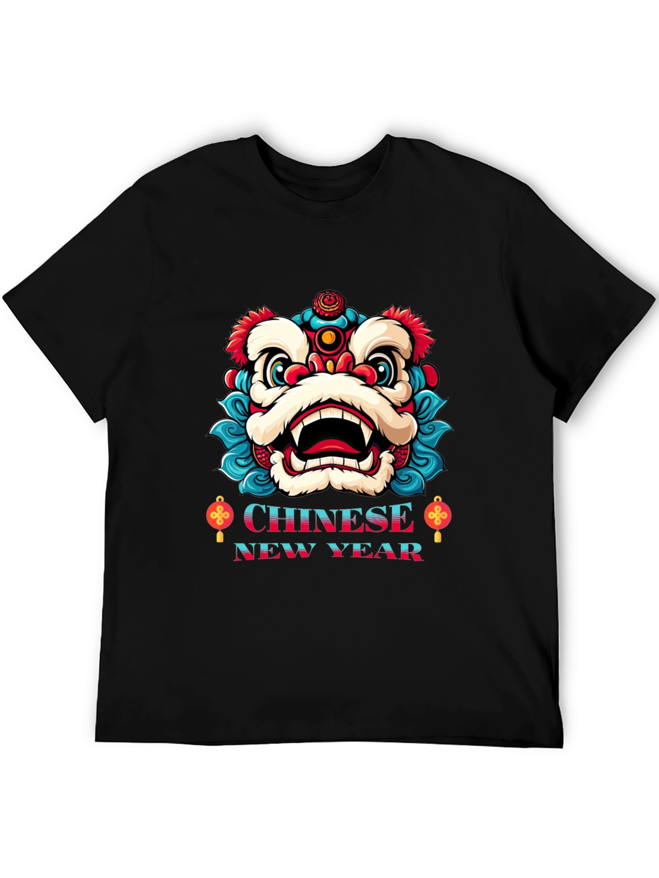 Chinese New Year Lion Dance T-Shirt
