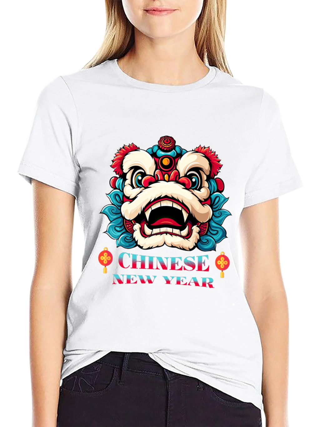 Chinese New Year Lion Dance T-Shirt