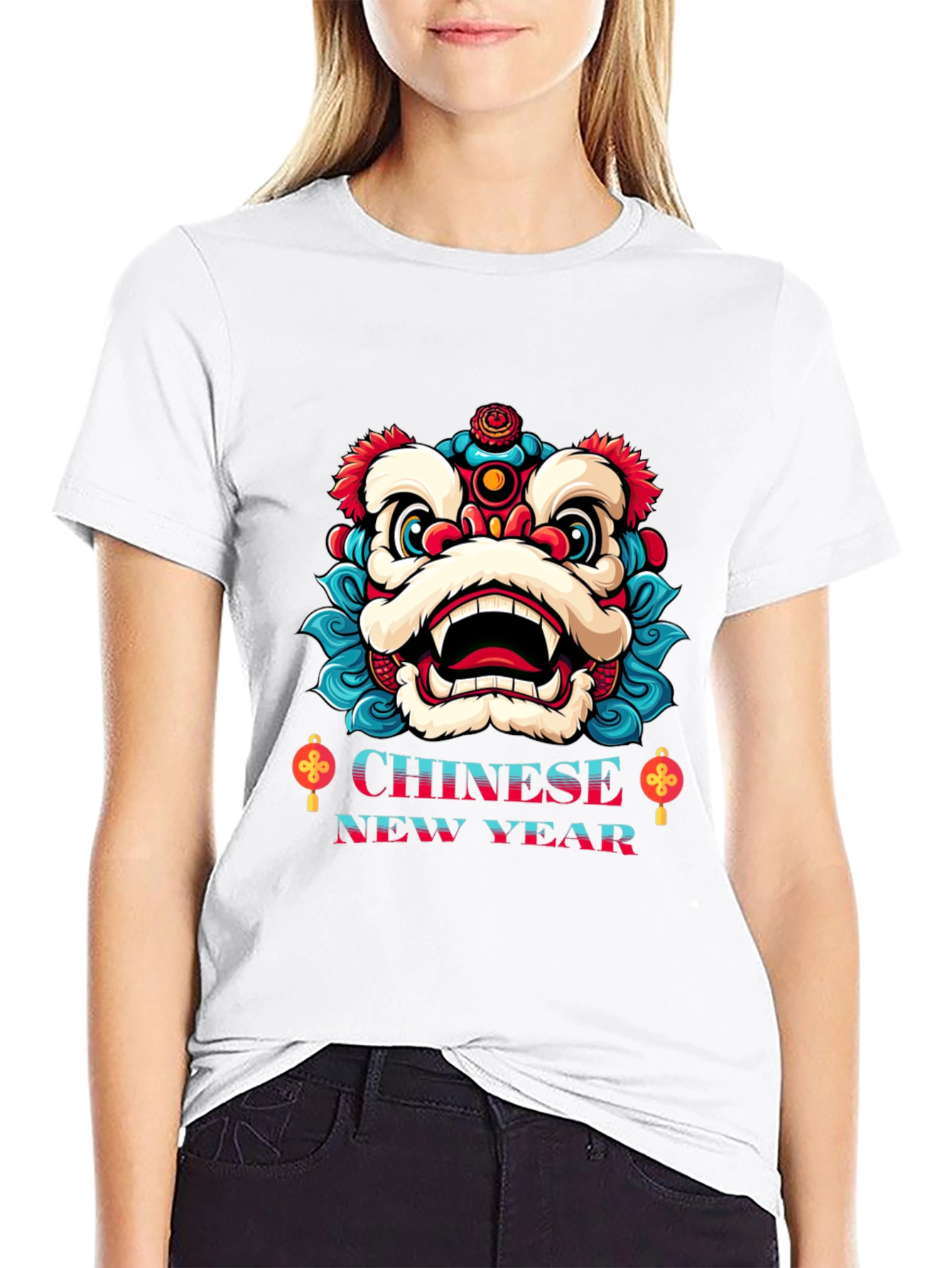 Chinese New Year Lion Dance T-Shirt