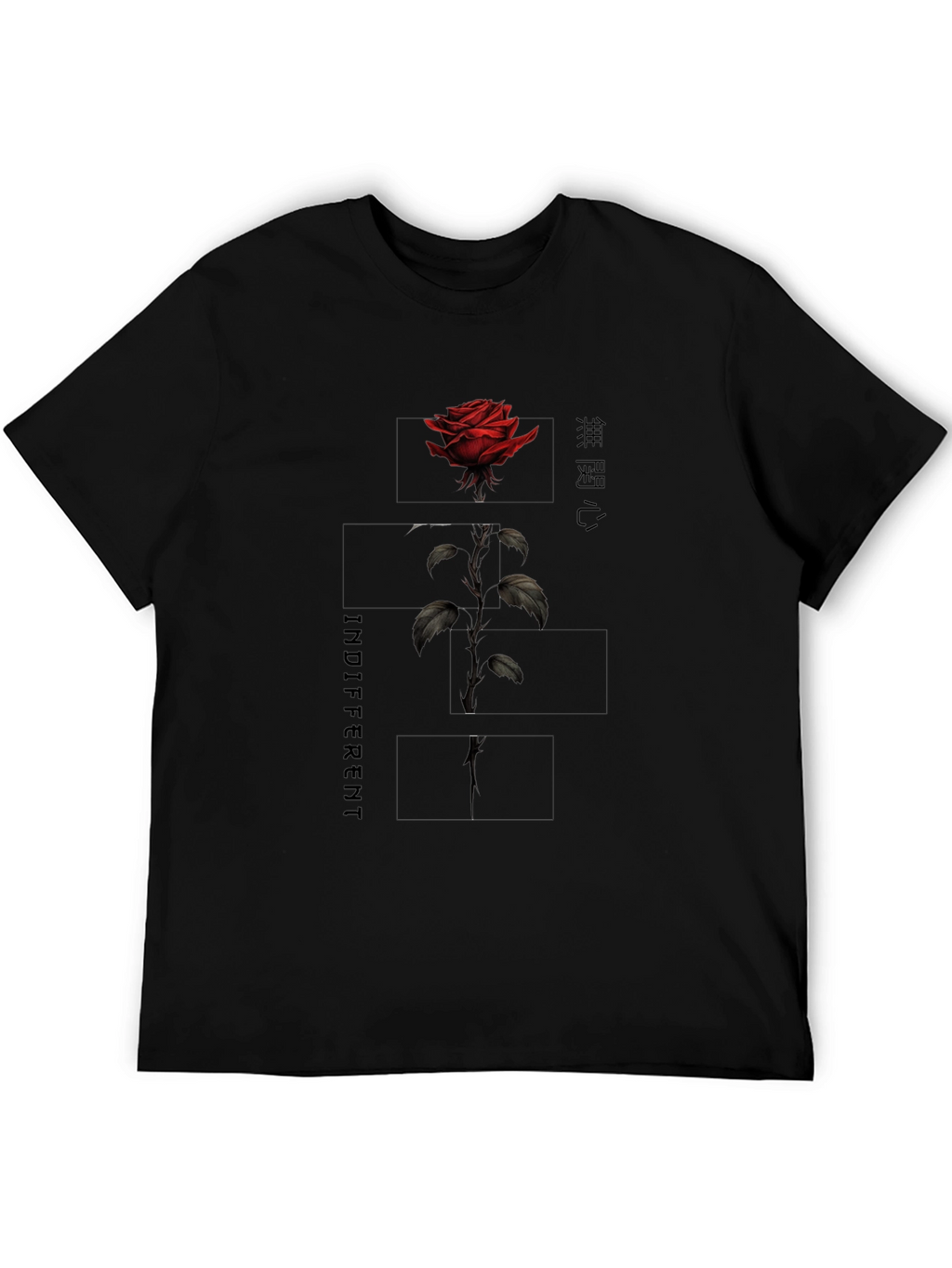 Indifferent Rose Graphic Tee