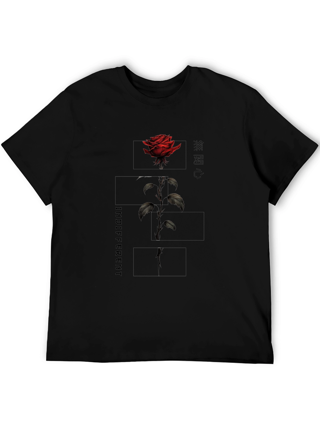Indifferent Rose Graphic Tee