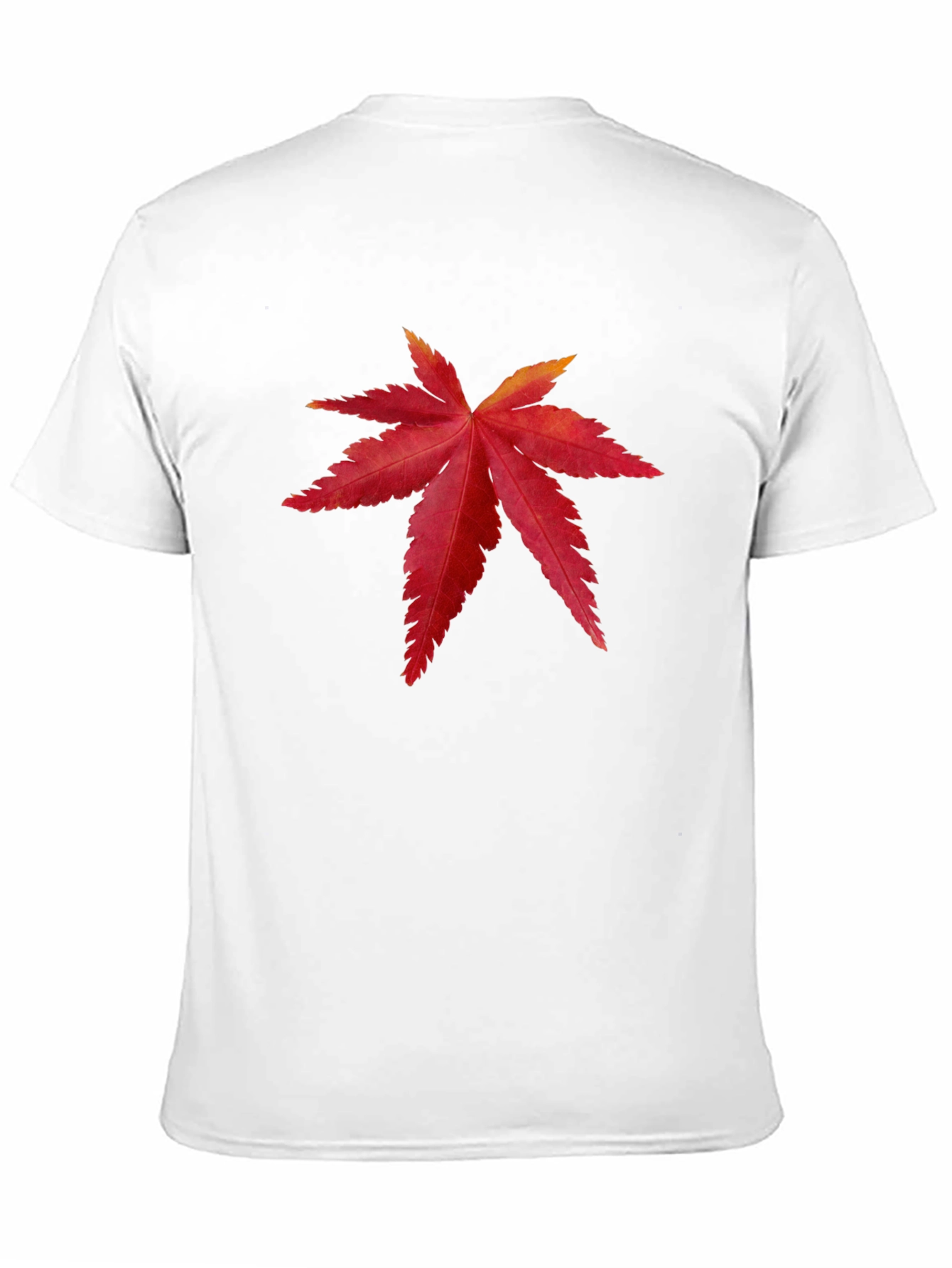 Maple Leaf Graphic Tee - Stylish Black T-Shirt